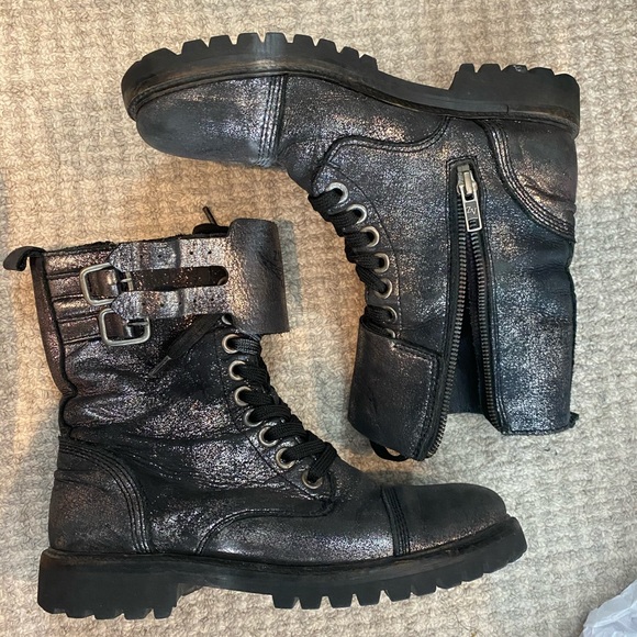 Zadig and Voltaire Joe combat boots - Picture 2 of 8